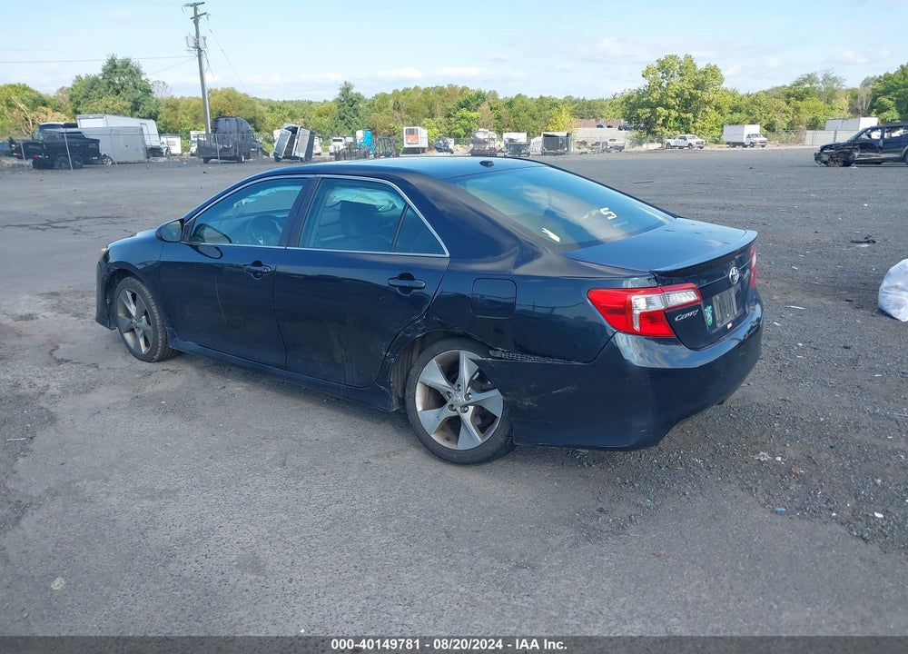 2012 TOYOTA CAMRY SE V6 VIN: 4T1BK1FK0CU013793