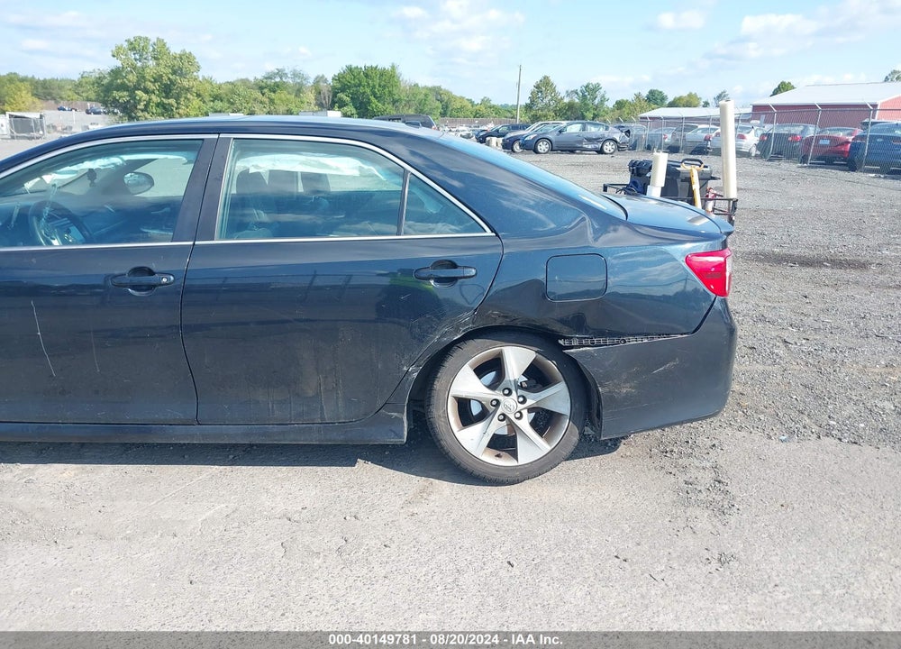 2012 TOYOTA CAMRY SE V6 VIN: 4T1BK1FK0CU013793