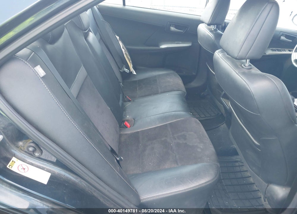 2012 TOYOTA CAMRY SE V6 VIN: 4T1BK1FK0CU013793