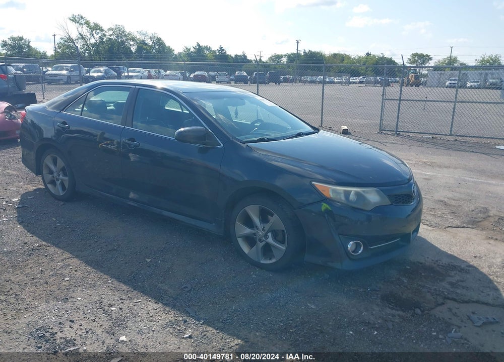 2012 TOYOTA CAMRY SE V6 VIN: 4T1BK1FK0CU013793