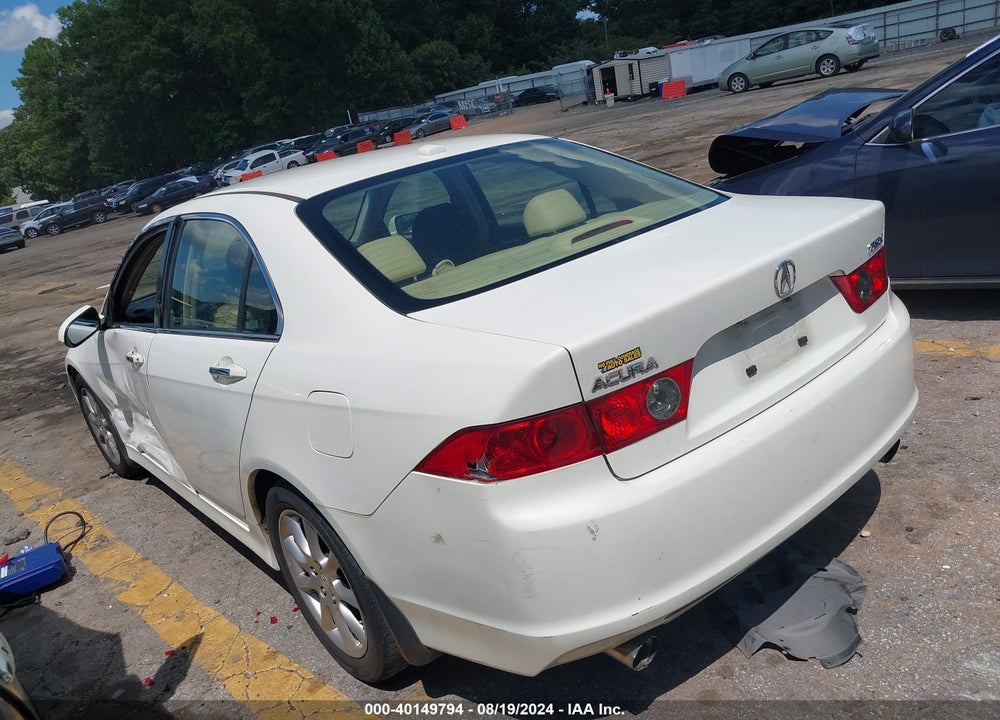 2007 ACURA TSX VIN: JH4CL96877C021117