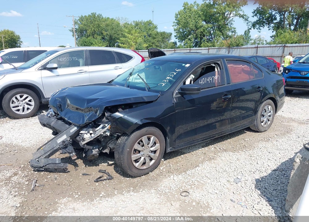 2014 VOLKSWAGEN JETTA 2.0L S VIN: 3VW2K7AJ8EM234326