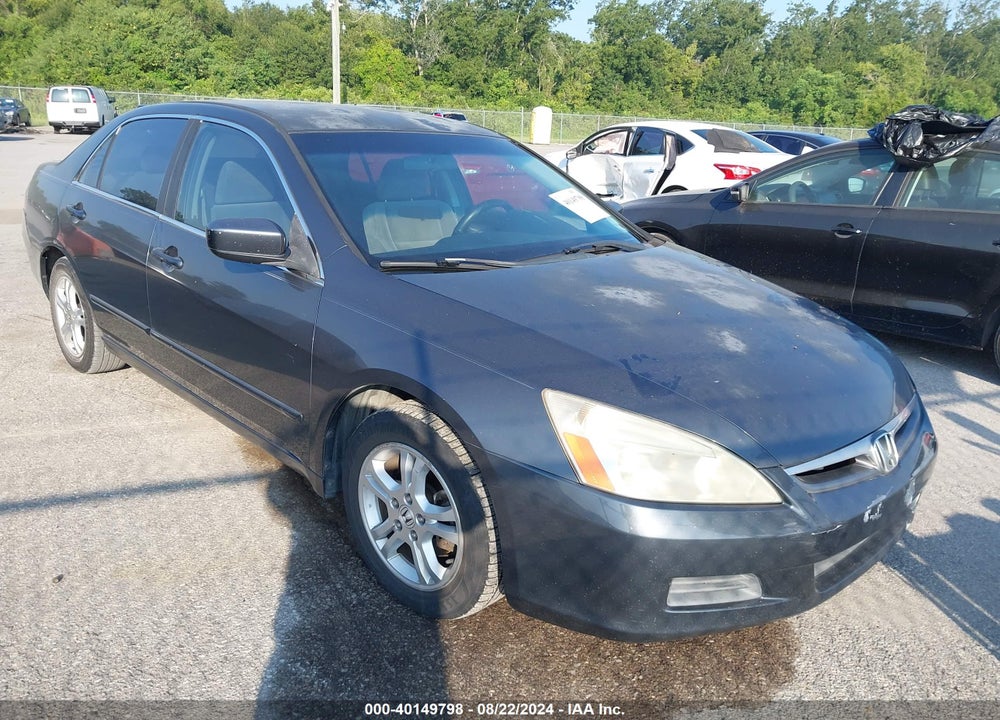 2007 HONDA ACCORD 2.4 SE VIN: JHMCM56317C005974