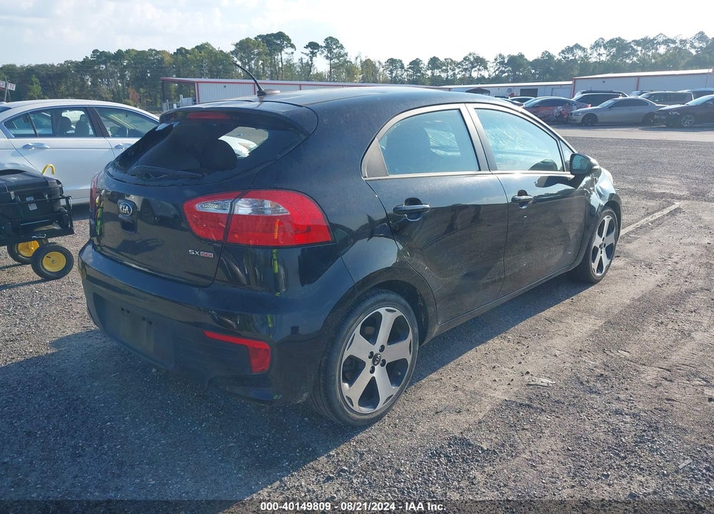 2016 KIA RIO SX VIN: KNADN5A35G6668129
