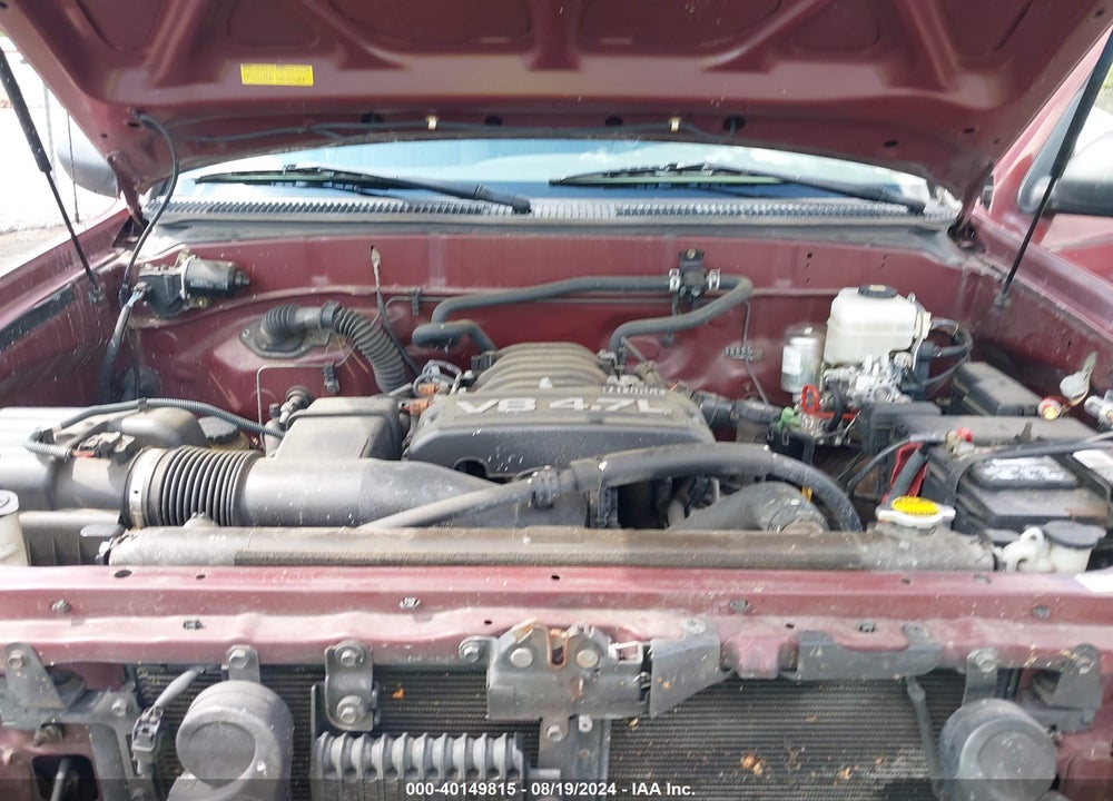 2005 TOYOTA TUNDRA SR5 V8 VIN: 5TBET34115S469452