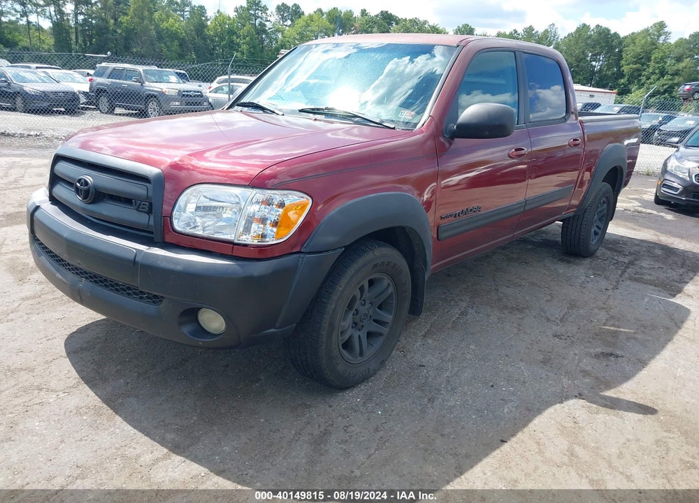 2005 TOYOTA TUNDRA SR5 V8 VIN: 5TBET34115S469452