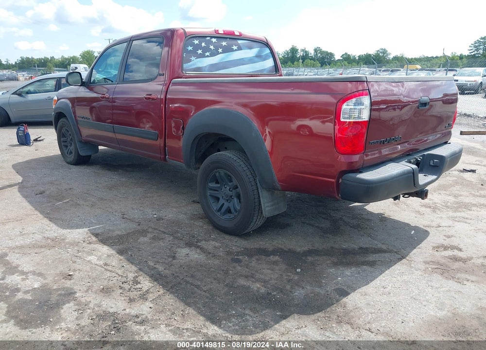 2005 TOYOTA TUNDRA SR5 V8 VIN: 5TBET34115S469452