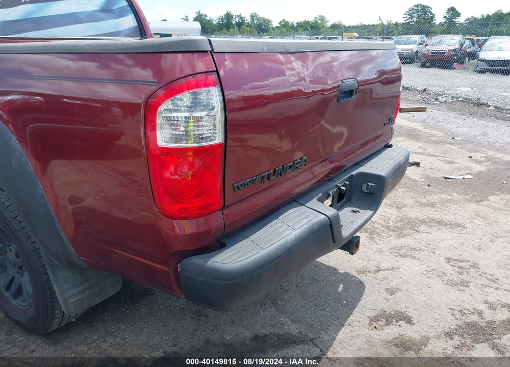 2005 TOYOTA TUNDRA SR5 V8 VIN: 5TBET34115S469452