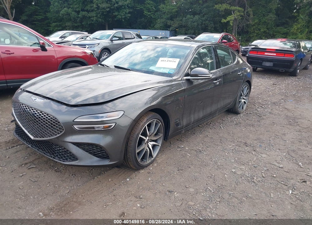 2022 GENESIS G70 2.0T AWD VIN: KMTG34TA0NU103292