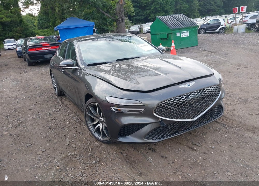 2022 GENESIS G70 2.0T AWD VIN: KMTG34TA0NU103292