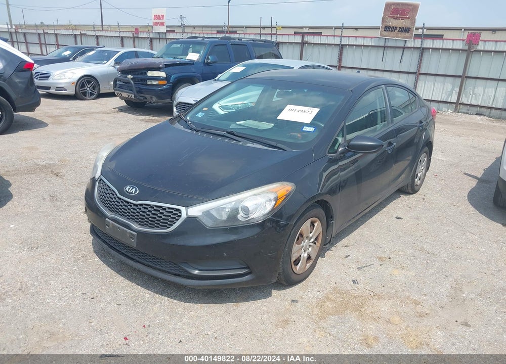 2016 KIA FORTE LX VIN: KNAFK4A64G5495960