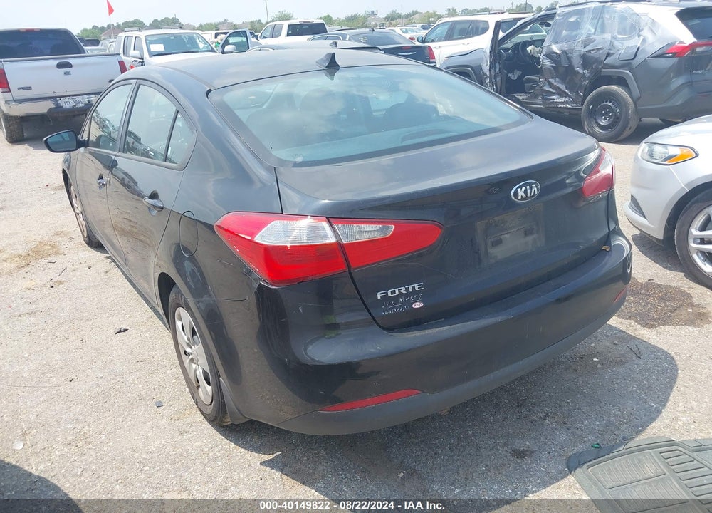 2016 KIA FORTE LX VIN: KNAFK4A64G5495960