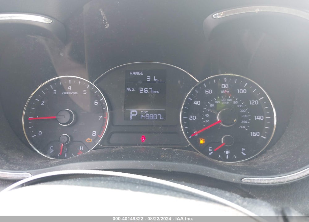 2016 KIA FORTE LX VIN: KNAFK4A64G5495960