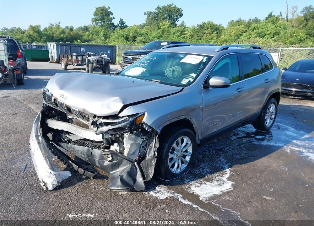 2019 JEEP CHEROKEE LATITUDE FWD VIN: 1C4PJLCB3KD240794