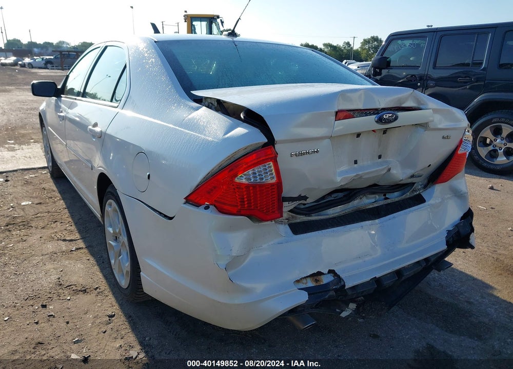 2010 FORD FUSION SE VIN: 3FAHP0HG4AR198850
