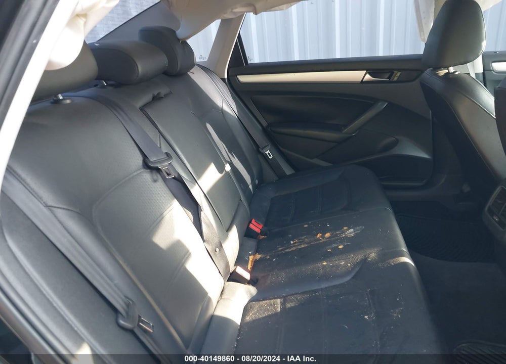 2013 VOLKSWAGEN PASSAT 2.5L SE VIN: 1VWBH7A37DC114274