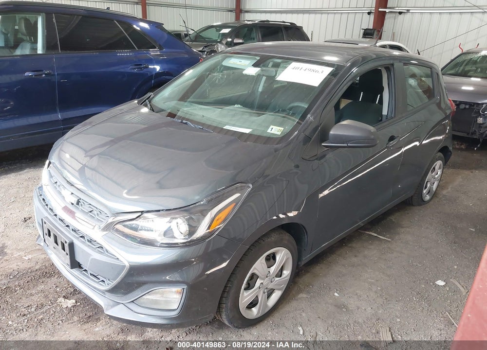 2021 CHEVROLET SPARK FWD LS MANUAL VIN: KL8CA6SA1MC729639