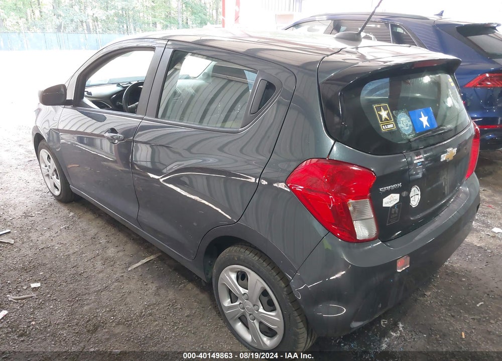 2021 CHEVROLET SPARK FWD LS MANUAL VIN: KL8CA6SA1MC729639
