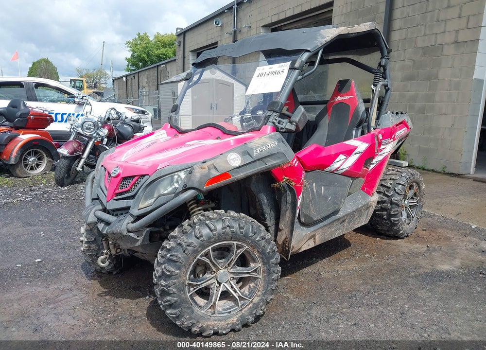 2019 CF MOTO ZFORCE VIN: LCELVYZ13K6000731