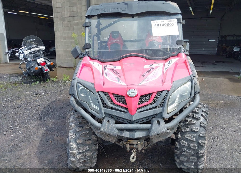 2019 CF MOTO ZFORCE VIN: LCELVYZ13K6000731