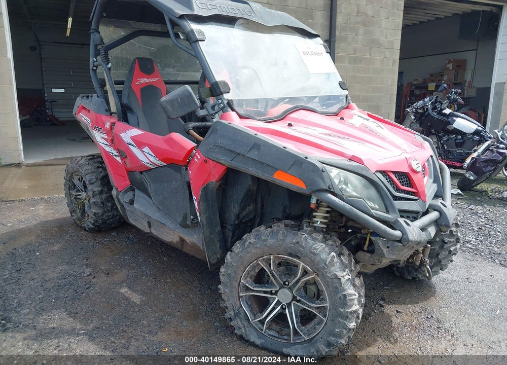 2019 CF MOTO ZFORCE VIN: LCELVYZ13K6000731