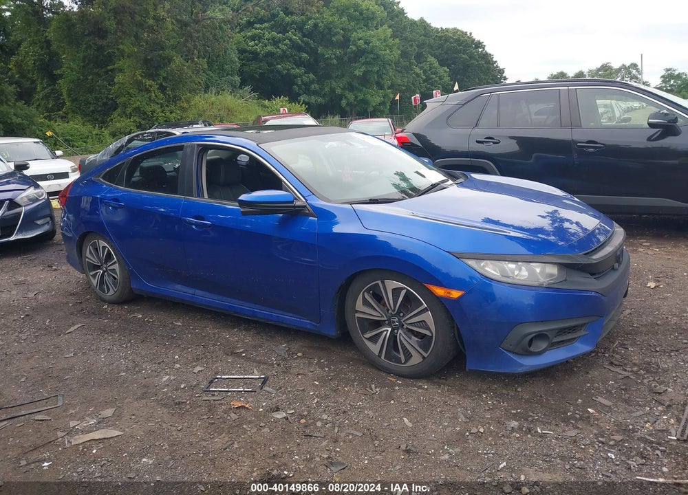 2017 HONDA CIVIC EX-L VIN: 2HGFC1F77HH651582
