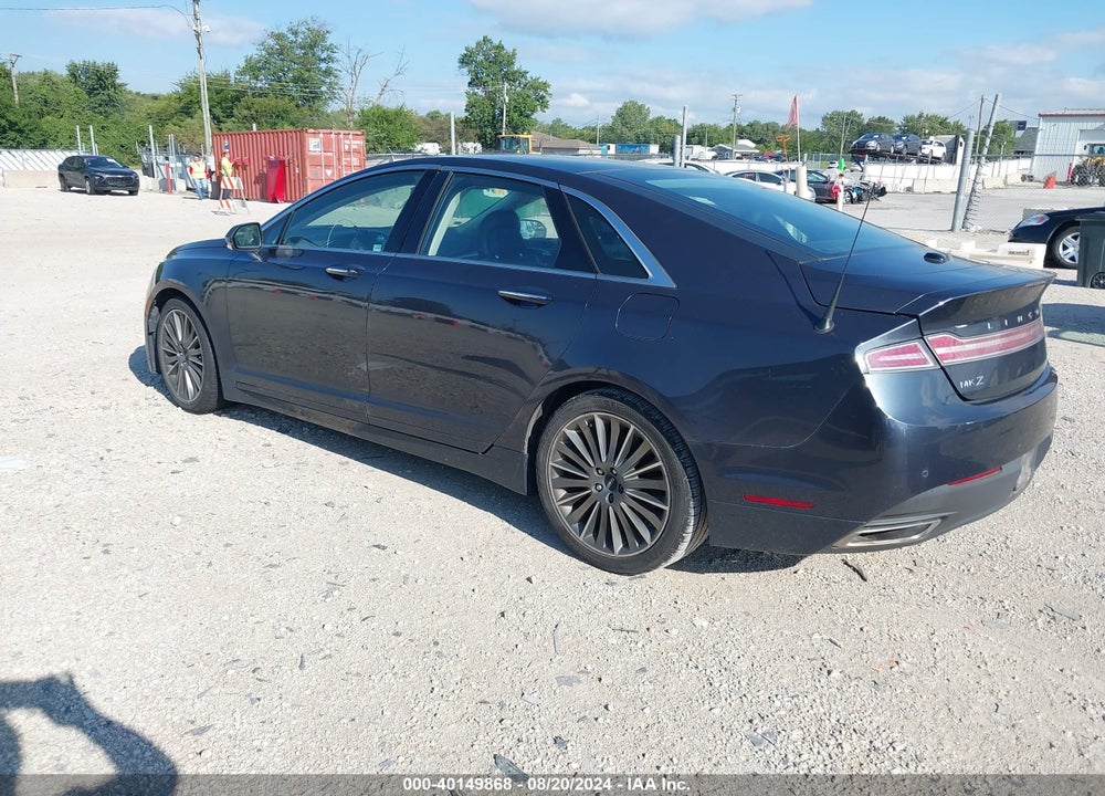 2013 LINCOLN MKZ VIN: 3LN6L2JK6DR800669