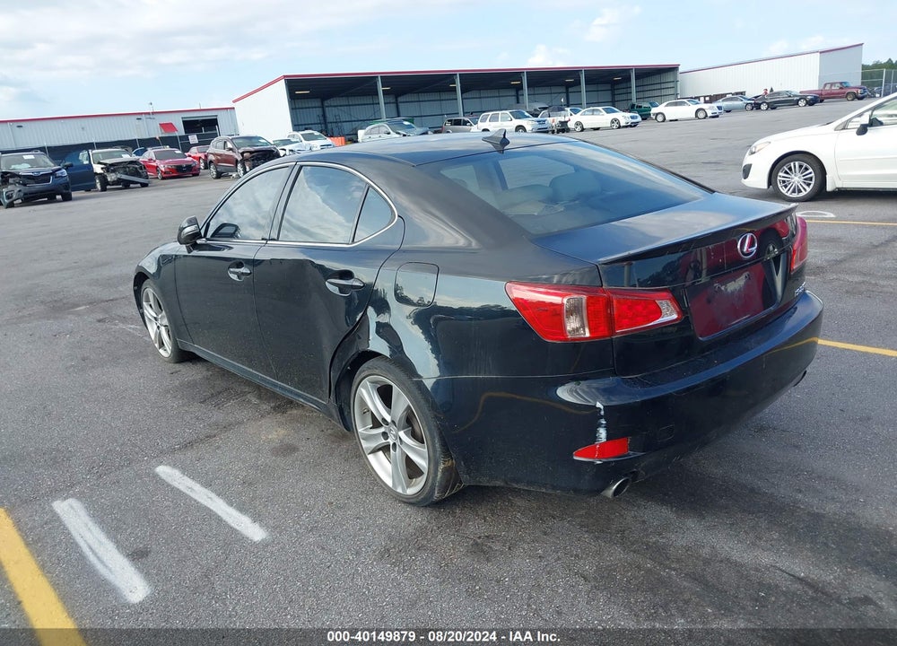 2012 LEXUS IS 250 VIN: JTHBF5C20C5181592