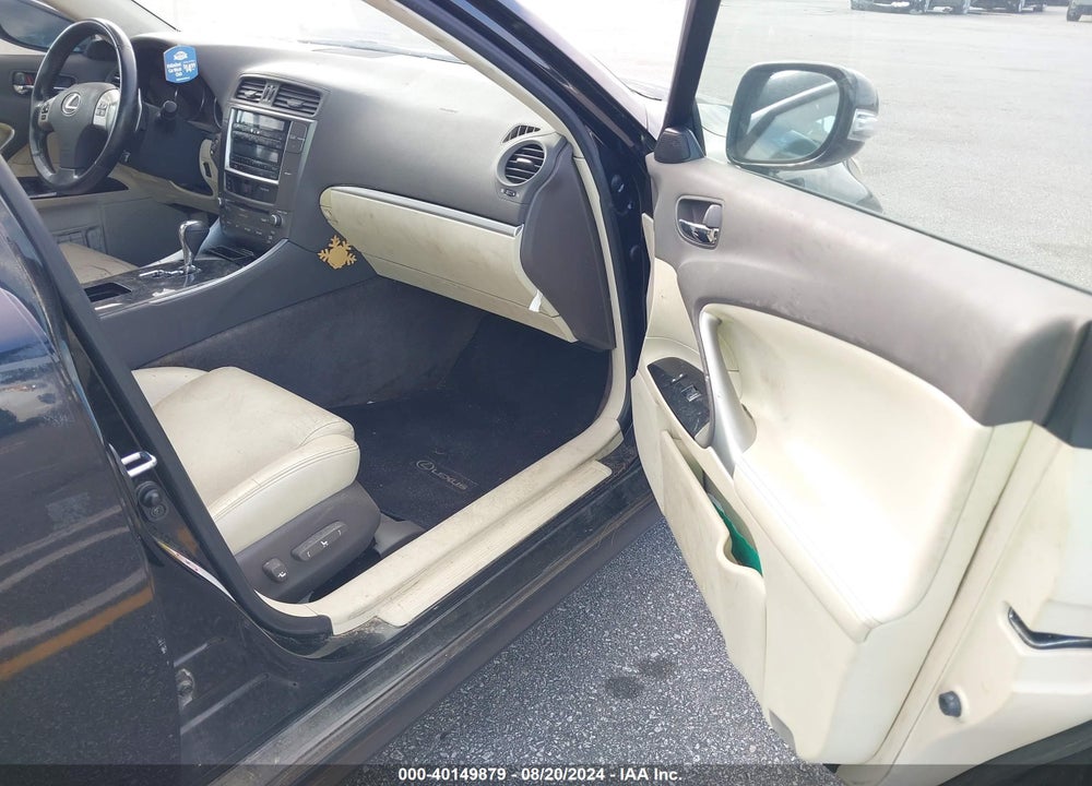2012 LEXUS IS 250 VIN: JTHBF5C20C5181592