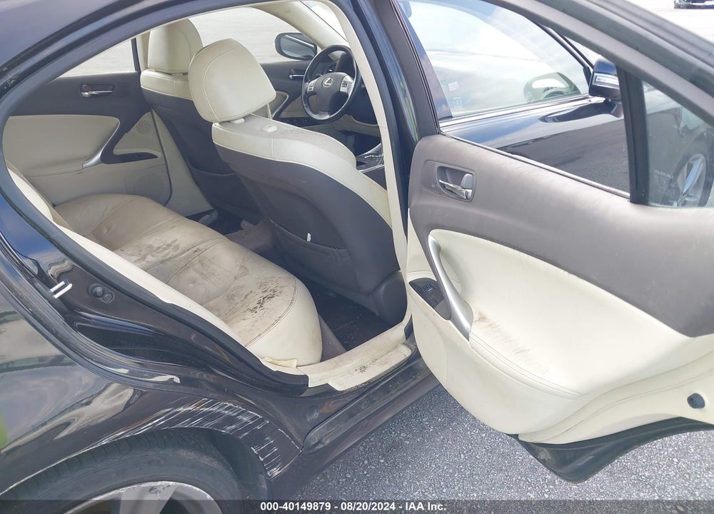 2012 LEXUS IS 250 VIN: JTHBF5C20C5181592