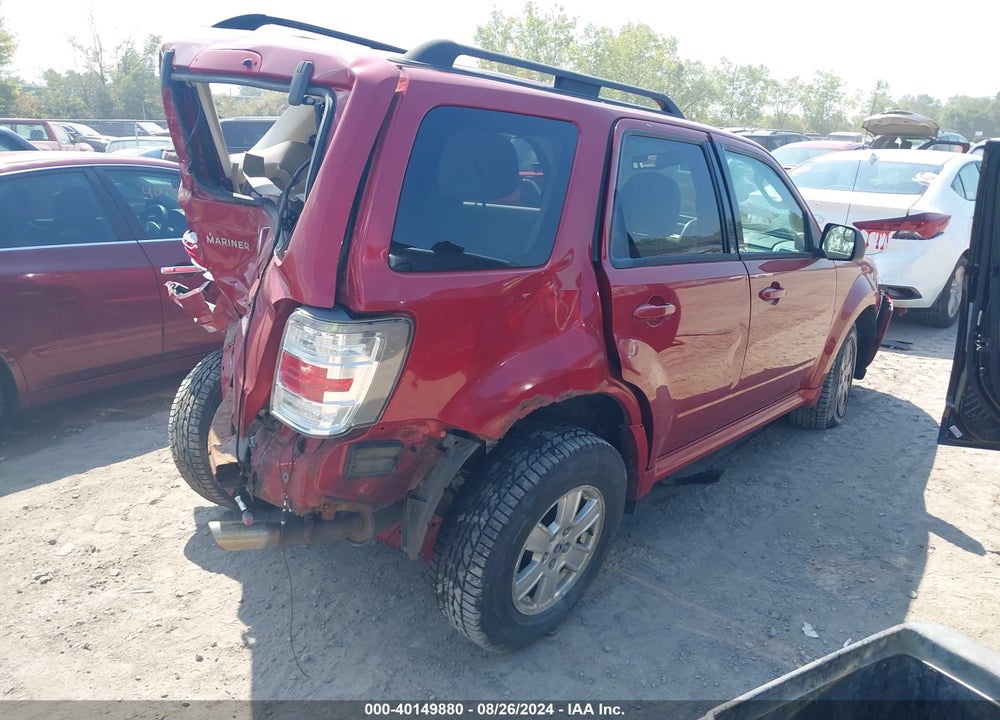 2011 MERCURY MARINER VIN: 4M2CN8B77BKJ03733