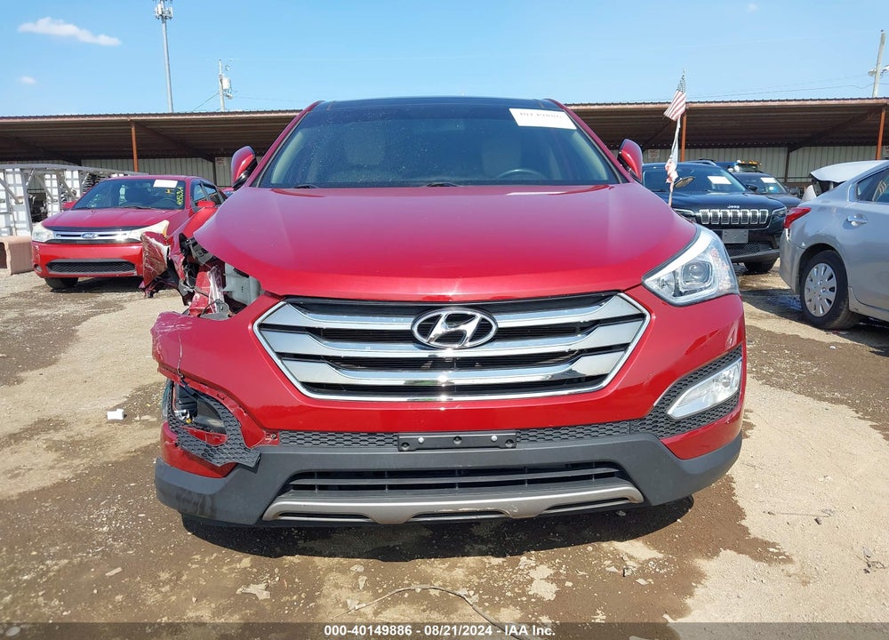 2013 HYUNDAI SANTA FE SPORT VIN: 5XYZUDLB9DG096646