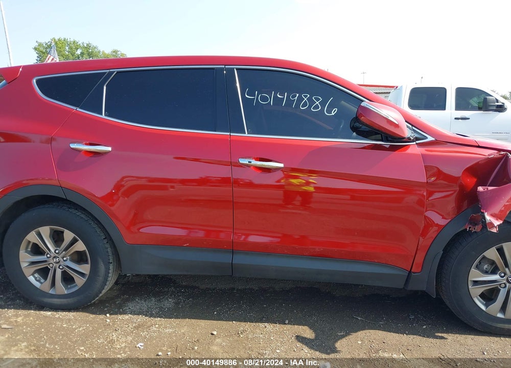 2013 HYUNDAI SANTA FE SPORT VIN: 5XYZUDLB9DG096646