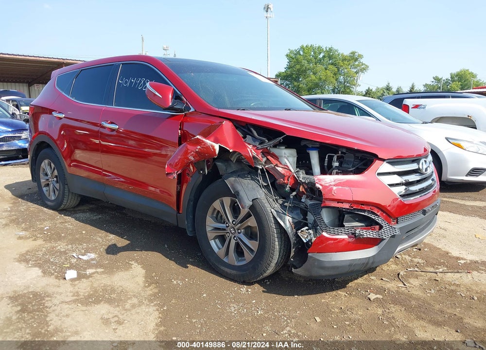 2013 HYUNDAI SANTA FE SPORT VIN: 5XYZUDLB9DG096646