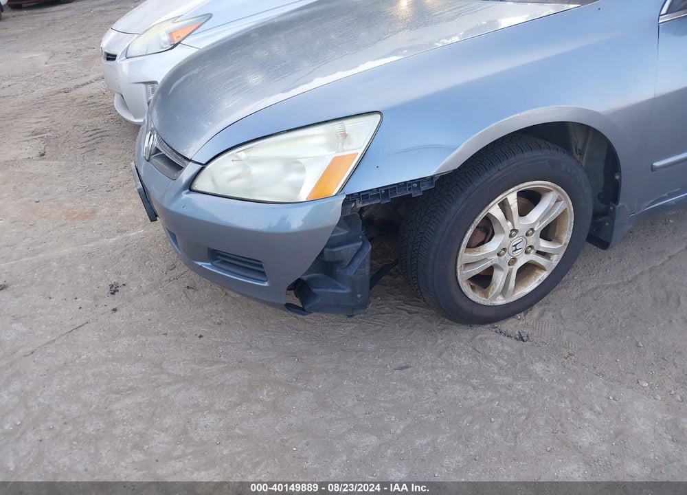 2007 HONDA ACCORD 2.4 SE VIN: 1HGCM56387A155112