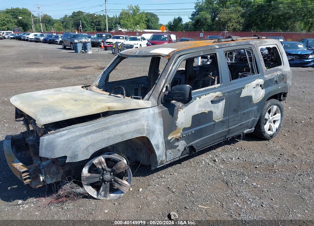 2014 JEEP PATRIOT LATITUDE VIN: 1C4NJRFB4ED766202