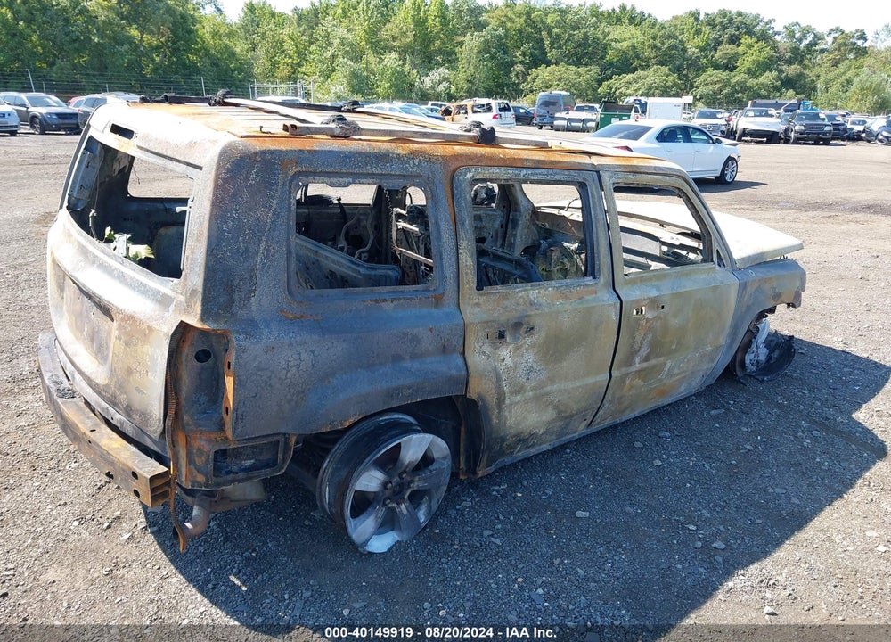 2014 JEEP PATRIOT LATITUDE VIN: 1C4NJRFB4ED766202