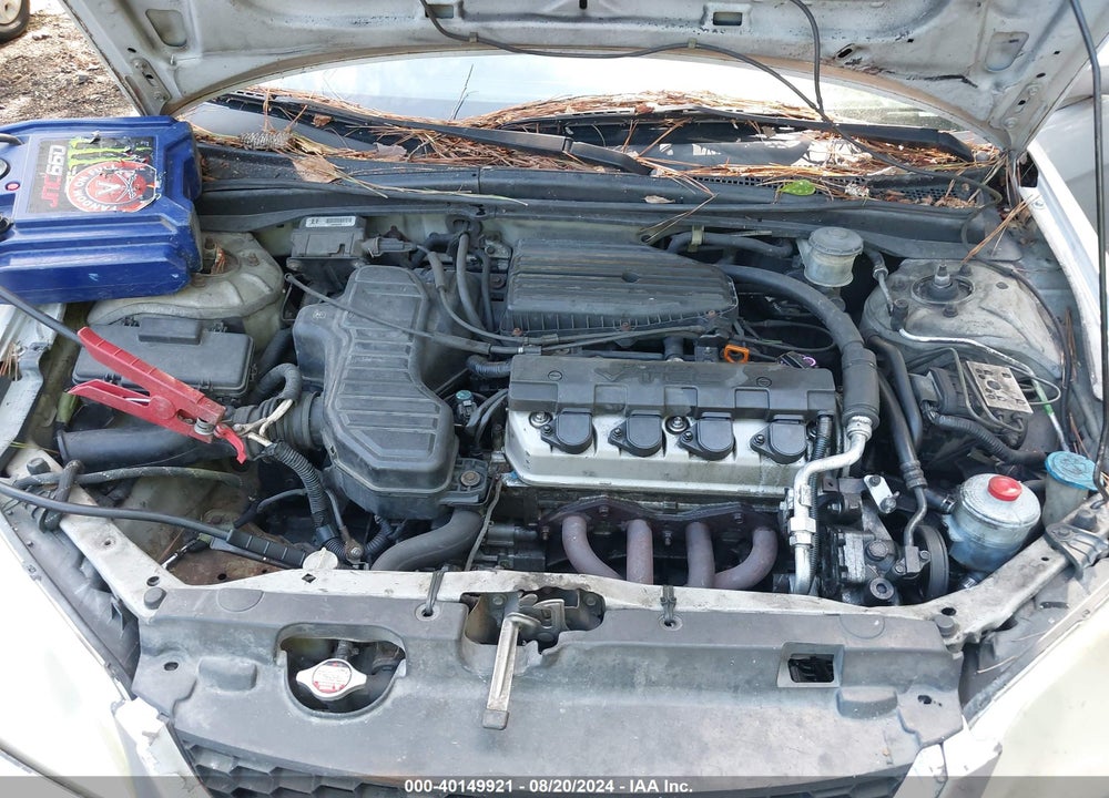 2004 HONDA CIVIC EX VIN: 1HGEM22954L020655