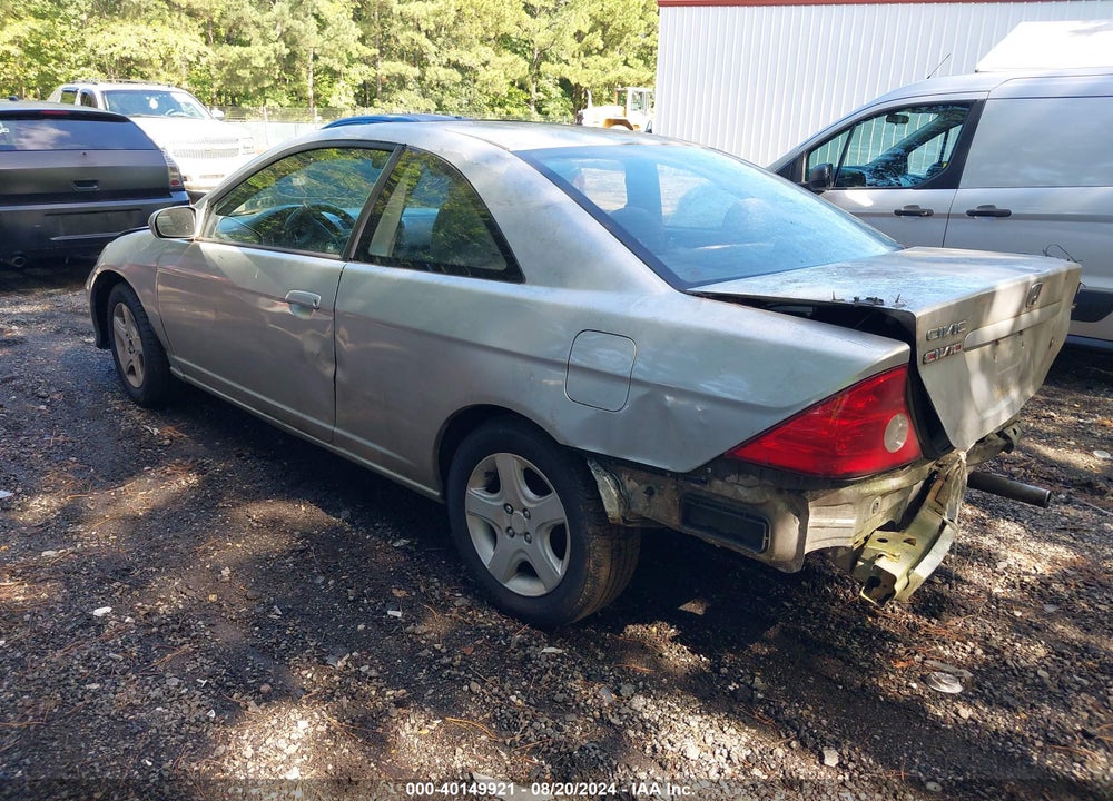 2004 HONDA CIVIC EX VIN: 1HGEM22954L020655