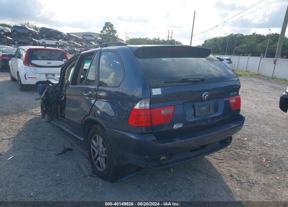 2006 BMW X5 3.0I VIN: 5UXFA13516LY27466