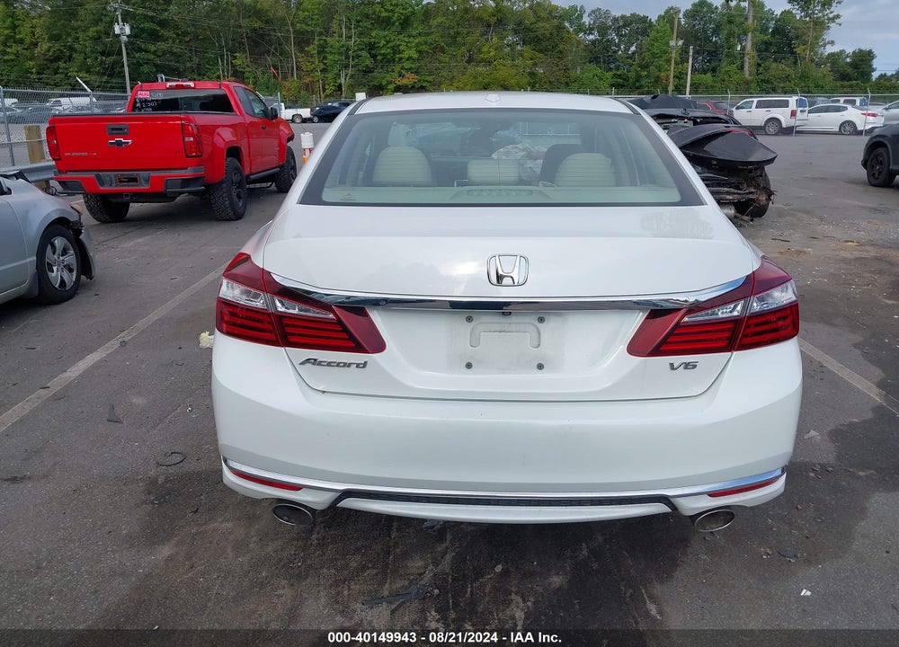 2016 HONDA ACCORD EX-L V-6 VIN: 1HGCR3F07GA021350
