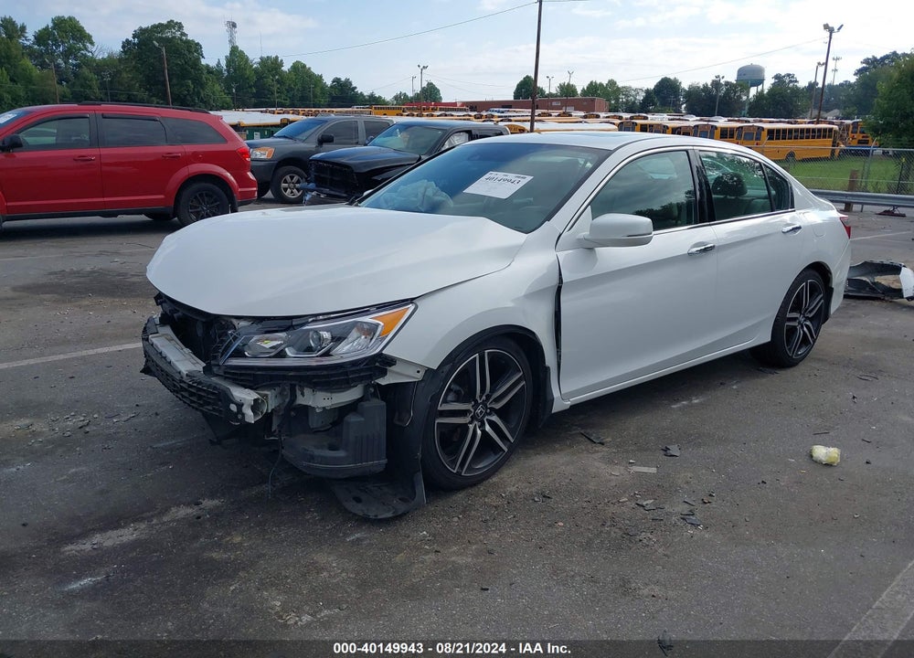 2016 HONDA ACCORD EX-L V-6 VIN: 1HGCR3F07GA021350