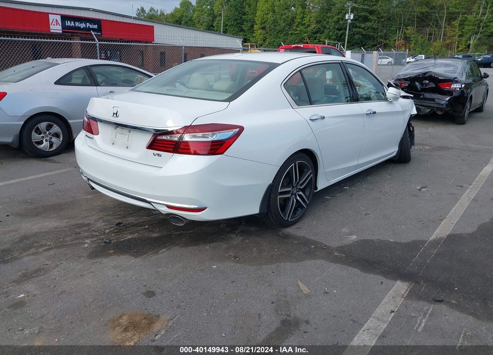 2016 HONDA ACCORD EX-L V-6 VIN: 1HGCR3F07GA021350
