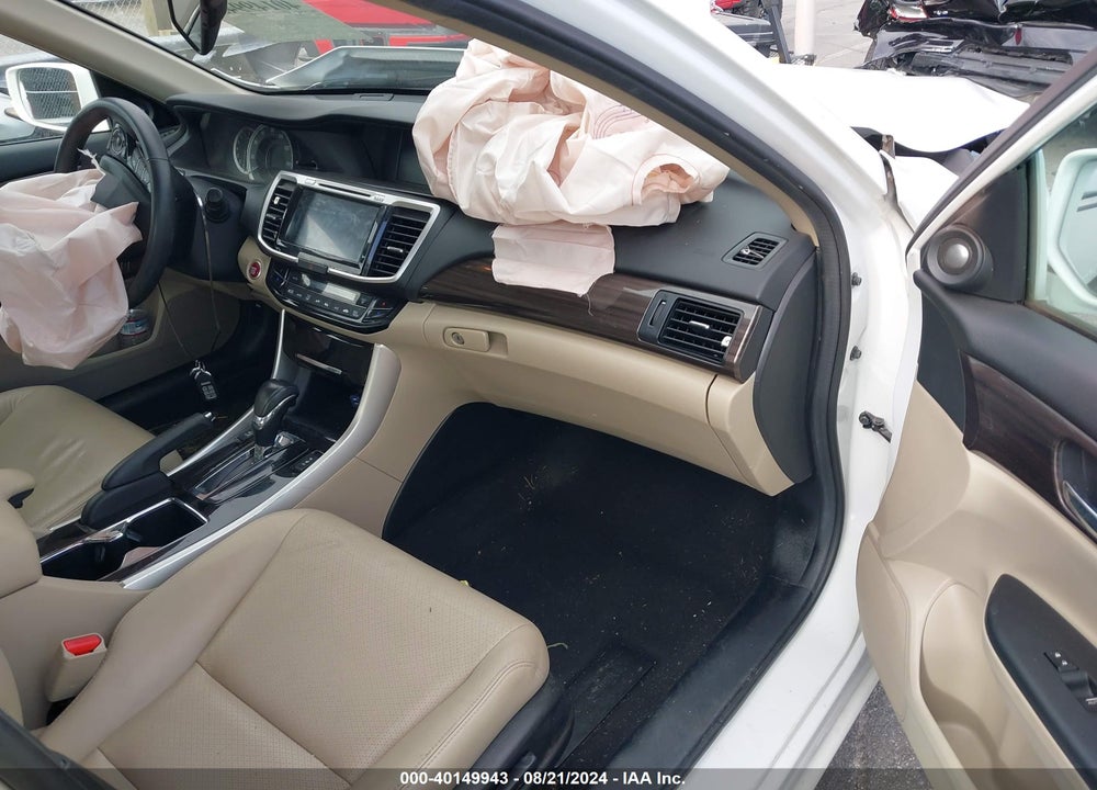 2016 HONDA ACCORD EX-L V-6 VIN: 1HGCR3F07GA021350