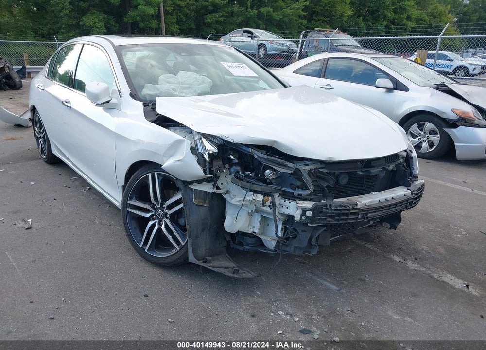2016 HONDA ACCORD EX-L V-6 VIN: 1HGCR3F07GA021350