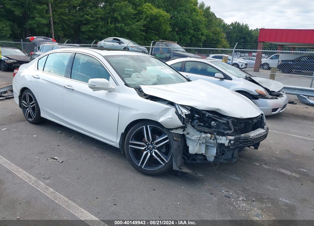 2016 HONDA ACCORD EX-L V-6 VIN: 1HGCR3F07GA021350
