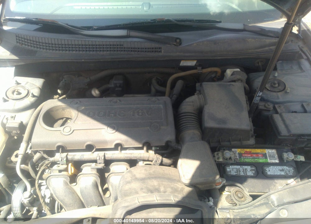 2009 HYUNDAI SONATA GLS VIN: 5NPET46C09H567850