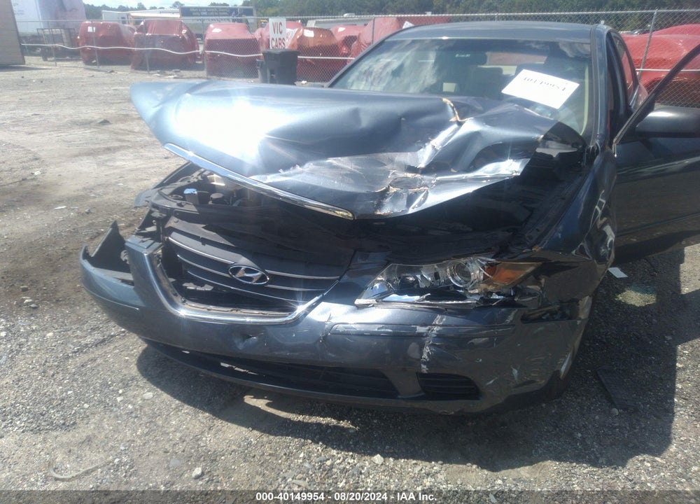 2009 HYUNDAI SONATA GLS VIN: 5NPET46C09H567850