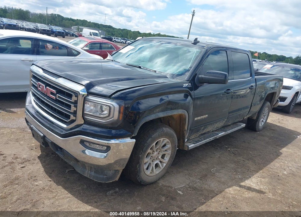 2018 GMC SIERRA 1500 SLE VIN: 3GTU2MEC7JG574145