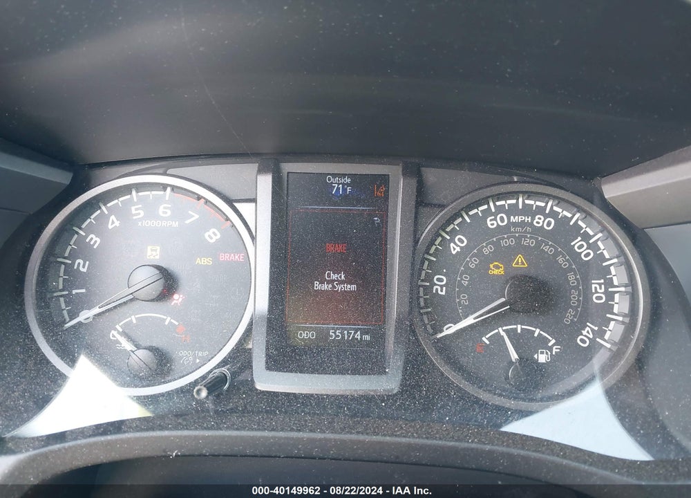 2019 TOYOTA TACOMA TRD OFF ROAD VIN: 3TMCZ5AN7KM246747